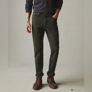 America Giant Mens Roughneck Stretch canvas straight leg Pants dark elm green 38